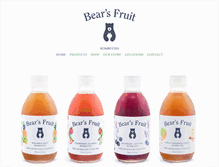 Tablet Screenshot of bearsfruit.com